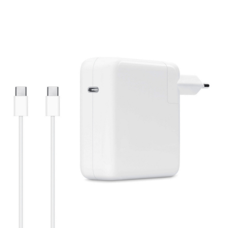 Adaptateur Secteur / Câble USB-C 87W - Compat | Smarty Paris